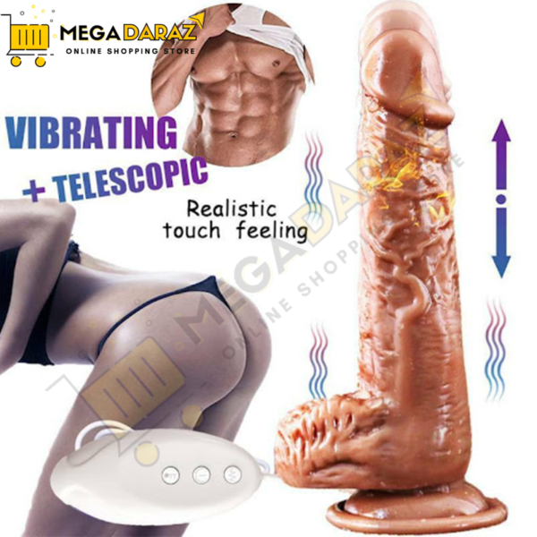 Realistic sex toys Sliding Skin Dildo In Pakistan